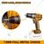 Ingco 13mm 20V Cordless Metal Chuck Impact Drill With Battery, Charger, Drill Bits & Screwdriver Bits (CIDLI20968)