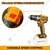 Ingco 13mm 20V Cordless Metal Chuck Impact Drill With Battery, Charger, Drill Bits & Screwdriver Bits (CIDLI20968)