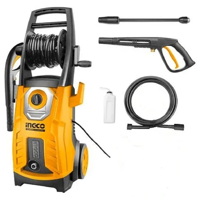 Ingco 180 Bar, 2800 Watt, Induction Motor High Pressure Car Washer With Accessories (HPWR28008)