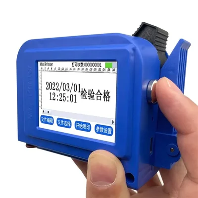 Mini 12.7mm Inkjet Printer with Cartridge