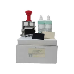 Hand Stamping Machine with 2.5mm Special Letter Set