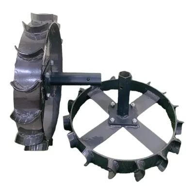 Surya Heavy Duty 2 Pcs of 16 inch  Iron Wheel for 5 to 12 HP Diesel Power Tiller
