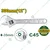 Jadever 0-35mm Clamp Size 300mm (12") Adjustable Wrench (JDAW1112)