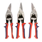 De Neers Set of 3 straight, right and left nose aviation cutters for cutting thin materials 