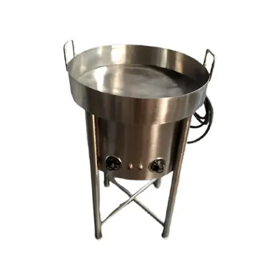 Premium Quality stainless Steel 18 inch Jalebi Kadai, 4000W, SS Body