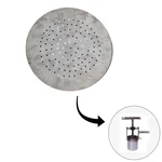 Premium Quality Zero Number Jali (Pack of 6) for Manual Namkeen Bhujia Machine 5 inch (12.7 cm)