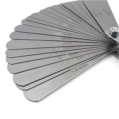 Jhalani 1 Meter Feeler Gauge With 26 Blades, Stainless Steel Material(1MTR)