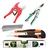 Jhalani Combo Pack of PVC Plastic Pipe Cutter, Spirit Level, Snap of Cutter With Two Extra Blades and Aviation Cutter