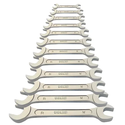 Jhalani 6x7-30x32 (12 Pcs.) Non Sparking Double Open End Spanners Set (12/121MNS)_12NS