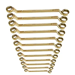 Jhalani 6x7-30x32 (12 Pcs.) Non Sparking Ring Spanners Set (13/12MNS)_13NS