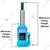 Jhalani 2 Ton Hydraulic Bottle Jack For Hatchback & Small Cars -248 mm Maximum Lifting Height (JT-2T)