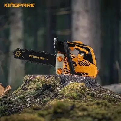 KINGPARK KP-350, Mini Handy 12 Inch 25.4 CC Petrol Chainsaw | Wood Cutting Machine
