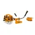 KINGPARK KP-430, 2 Stroke 42.7 CC Sidepack Petrol Brush Cutter | Grass Cutting Machine With Accessories