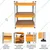 Keepwell  2 x 2.25 x 1 Feet 3 wooden Shelf  Boltless  Multipurpose Storage  Rack