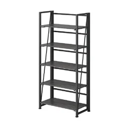 Keepwell 24 x 60 x 12 Inch 5 Shelves Folding Storage Rack (Organizer for Home,Office, Shop)