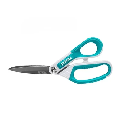 Total 8 Inch Rubber grip Long-Blade Scissors (THSCRS812108)