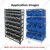 Premium Quality Powder Coated 32 Pcs Upper Bins & 15 Pcs Lower Bins