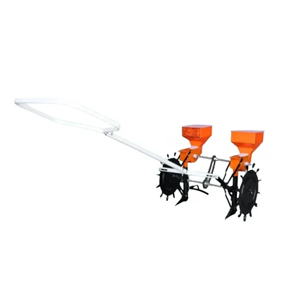Manual 2 Row Seed Drill with 3 Litre Hopper Capacity for Optimal Crop Sowing