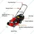 Maxgreen 4.3 HP 21 inch Adjustable Petrol Operated Lawn Mower with Honda Engine GXV-160 | MRP21