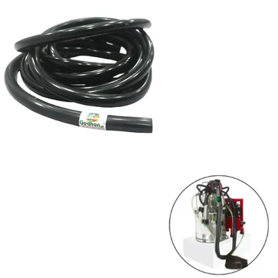GODHAN Silicon Rubber Vacuum Tube/Pipe of 20 feet Length for Milking Machine