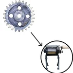 26 Teeth Mild Steel Gear(big) for Domestic Hand Operated 4.75 Inches Noodles/Momos Roti (Skin) Maker, 12 kg/Hr
