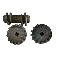 Premium Quality Mild Steel Gear Set For Chaff Cutter, Set of 1