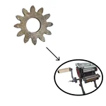 12 Teeth Mild Steel Gear(small) for Hand Operated 5 Inches Noodles/Momos Roti (Skin) Maker, 12 kg/Hr