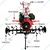 Mitsuyama MY-585D, 4 Stroke 10 HP Diesel Power Tiller
