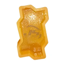 JS Designer 25 x 12.5 x 3 Cm Zigzag Shape Paver Block Mould
