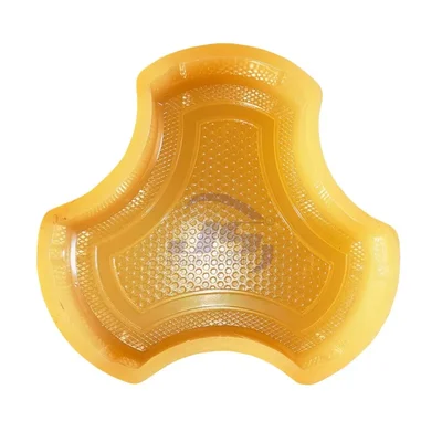 JS Designer 24 x 24 x 2.5 Cm  Cosmic Shape Rubber Paver Block Mould 