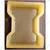 JS Designer Rubber I-Shape Paver Block Mould 20 x 17 x 3 Centimeters (Made in India)