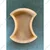 JS Designer Damru Type Rubber Paver Block Mould (2.5 x 15 x 2.5 Cm) 