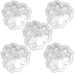 JS Designer 22 x 6 cm Plastic Galaxy Paver Block Mould (Pack of 5)