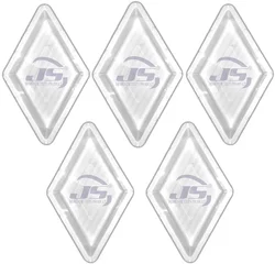 JS Designer 22 x 6 cm Plastic Paver Block Mould Kaju-Katli (Pack of 5)