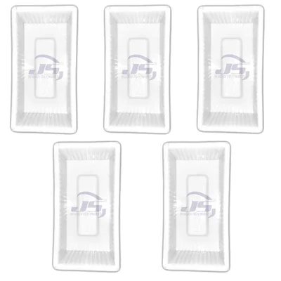 JS Designer Plastic Brick Mould, 10x5x3 inch (Pack of 5)