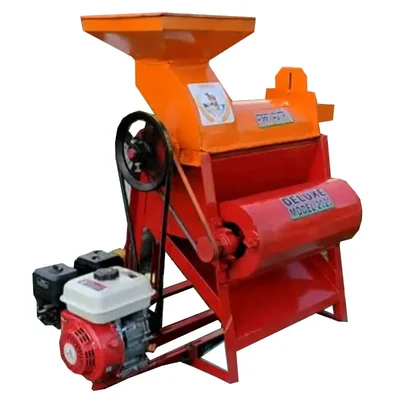 High Capacity Maize Sheller with 6HP Engine