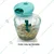 Manual Chopper 1L for Chopping Vegetable and Fruit