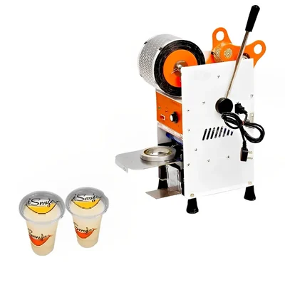Smart Pack Manual SS Body Cup Sealer for Sealing Plastic Glass and Containers