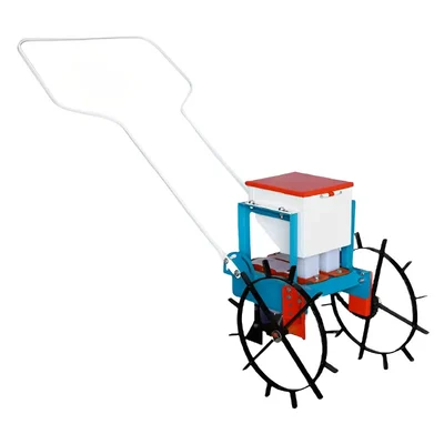 Manual Seed Cum Fertilizer Drill, Single Row, Hopper Capacity 3.5x3.5 ltr