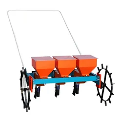 Manual 3 Row Seed Drill(1 + 1), Hopper Capacity 3 ltr Per Single Box