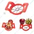 Manual Vegetable and Fruit Chopper (Combo), One Clever Cutter, One Veg Cutter and One Chopper
