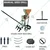 Manual Adjustable Seed Drill, Three Rows, Hopper Capacity 10 Kgs