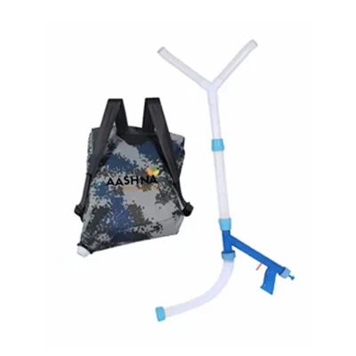 AASHNA 15L, Manual Fertilizer Spreader With Backpack Round Mouth Button