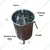 Stainless Steel 6 Kg Manual Honey Extractor 4 Frames