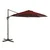 Premium Quality 9 Feet Maroon Out Door Cantilever Pole Umbrella For Multipurpose Uses