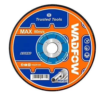 Wadfow 5 Pcs 100mm (4") Abrasive Metal Grinding Disc (WAC1342)