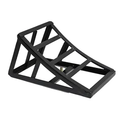 Titan Heavy Duty Mild Steel Black Wheel Chock With 6 Months Warranty