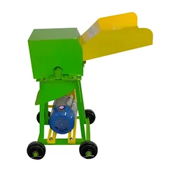 VSAN Agro Heavy Duty Mini Chaff Cutter/Grass Cutter Machine 200-300 Kg/hr with 1 HP Motor
