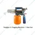 Meraj Tech 2L Mini Handy Fogging Machine with Gas Can & Shoulder Belt for Mosquito Control