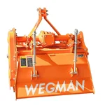 Wegman Mini Rotavator 2.5 Feet with 12 Blades Efficient for Soil Preparation Suitable for 12 to 28 HP Mini Tractors